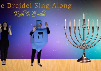 Ruth and Emilia-Kids – The Dreidel Sing Along
